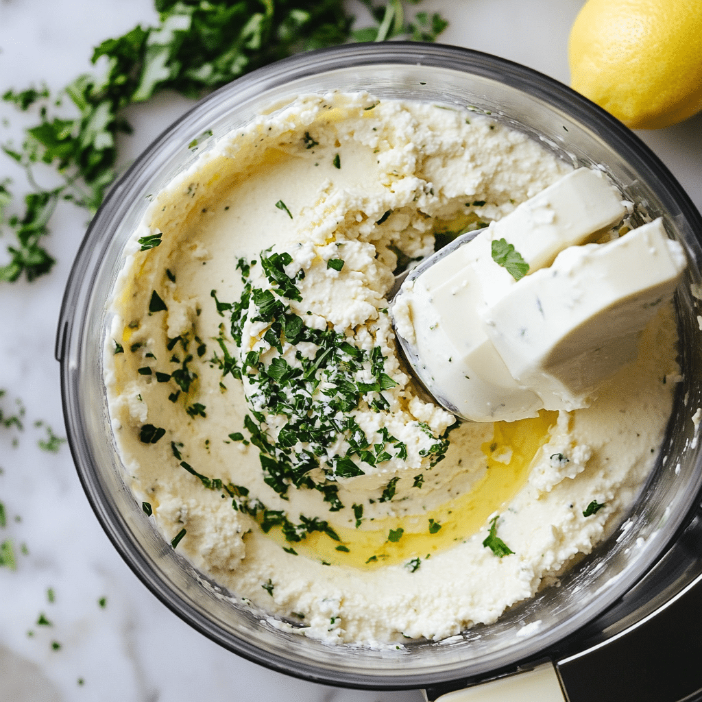 Making tofu ricotta for vegan baked ziti