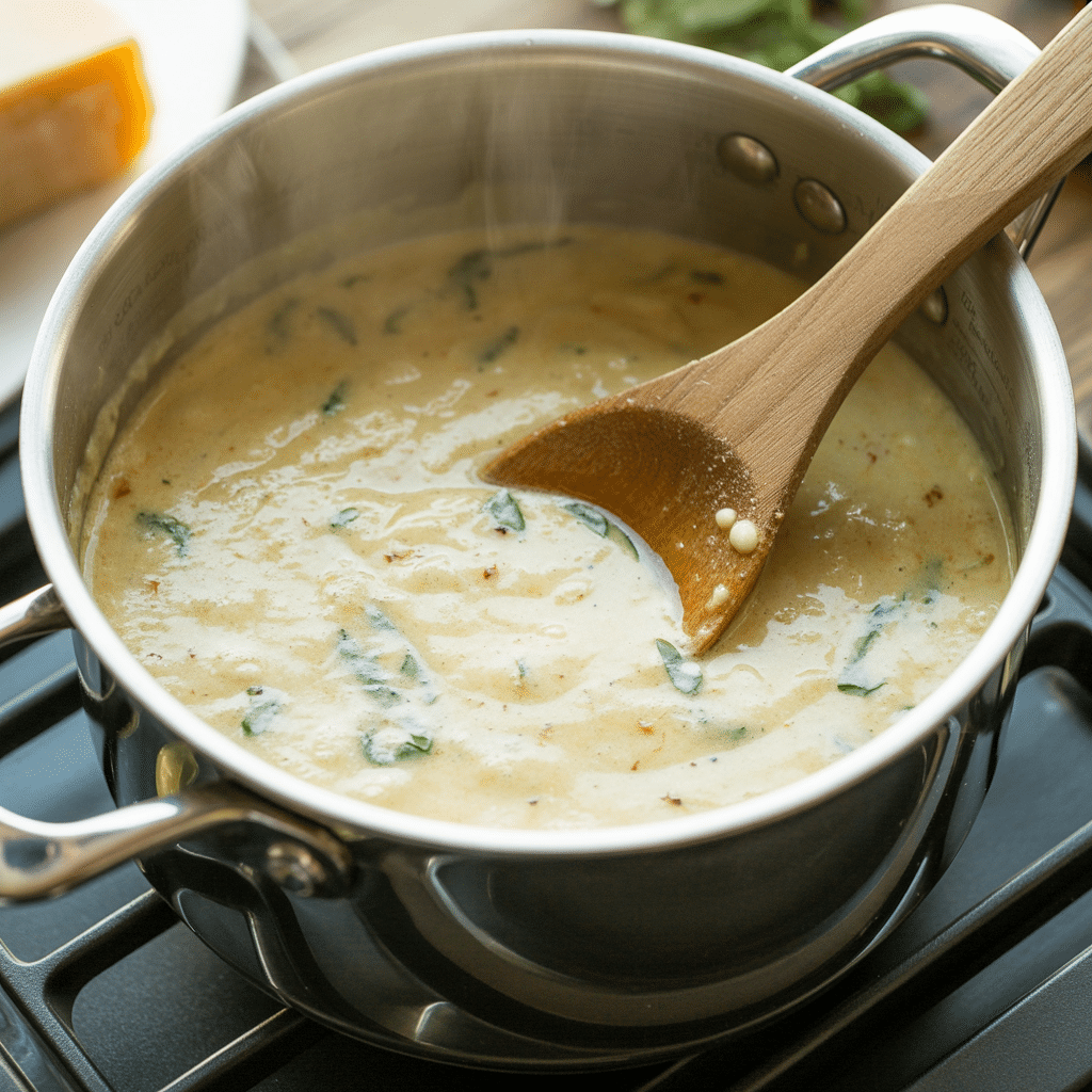 creamy garlic parmesan sauce chicken pasta recipe