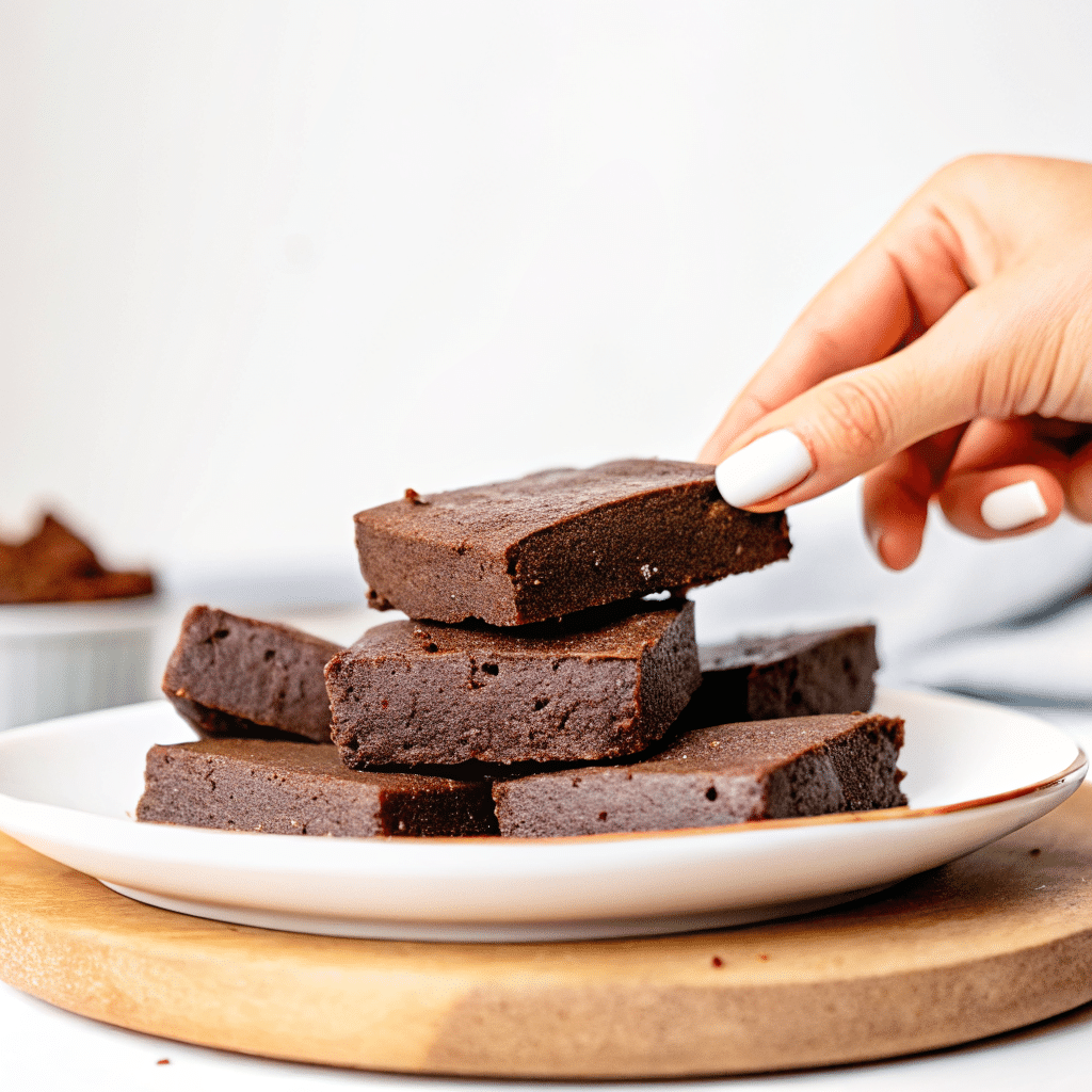 Served high protein cottage cheese fudge