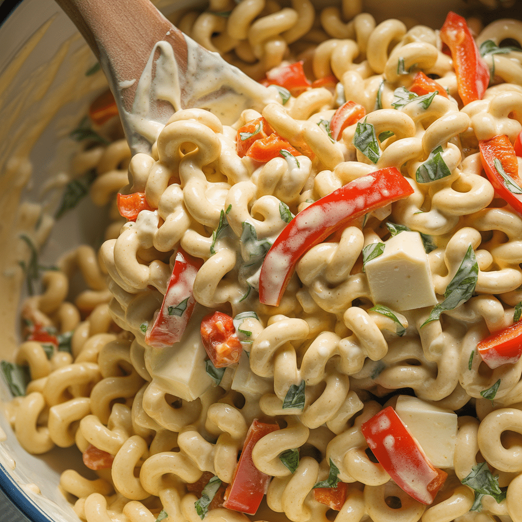dressing for pasta salad with smoked mozzarella