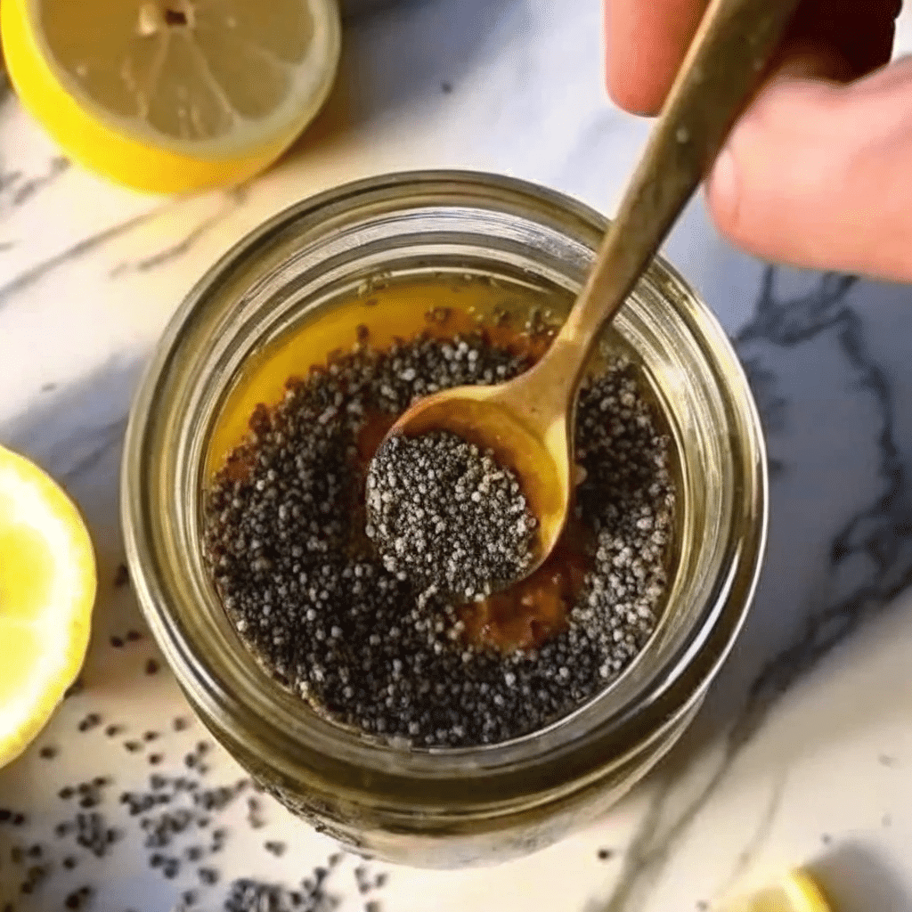 bariatric seed drink stirred and soaked overnight
