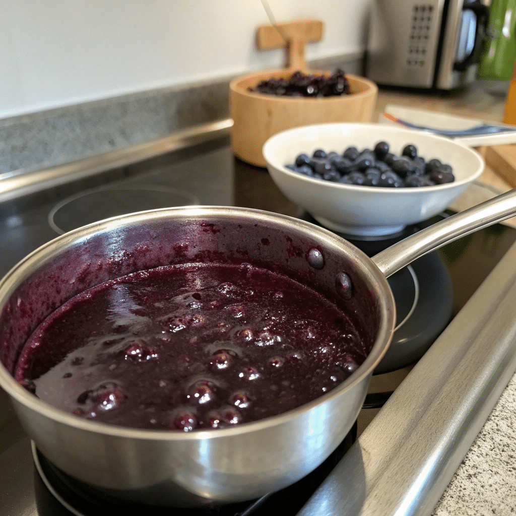 blueberry syrup for latte