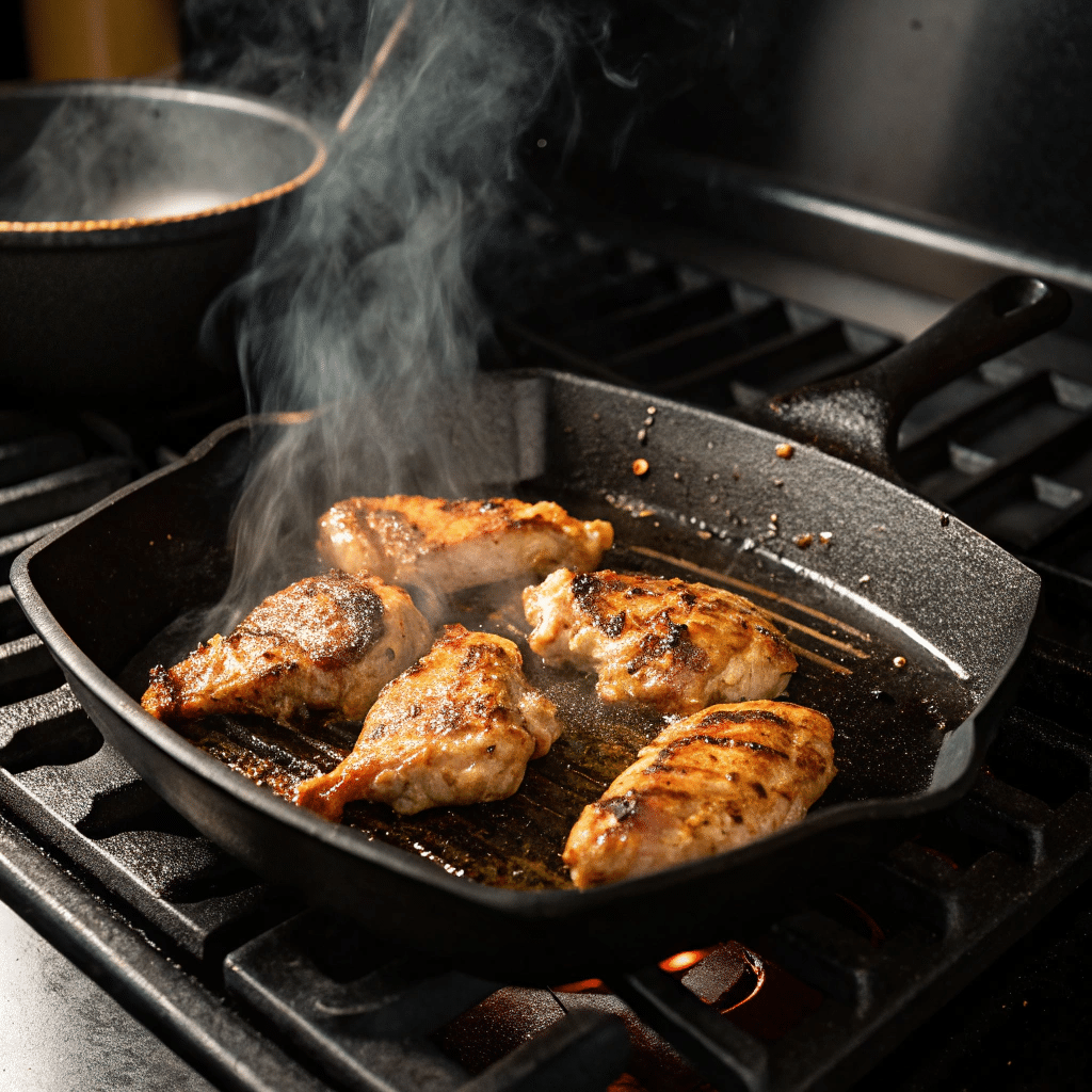 cooking smoky chipotle chicken recipe skillet