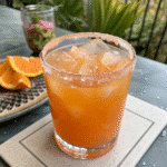 cortisol cocktail for weight loss drink in a rustic kitchen