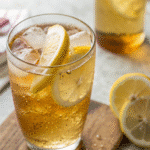 Japanese salt tonic with lemon slice