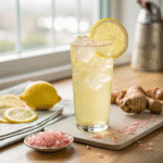 mounjaro for weight loss recipe drink in a tall glass
