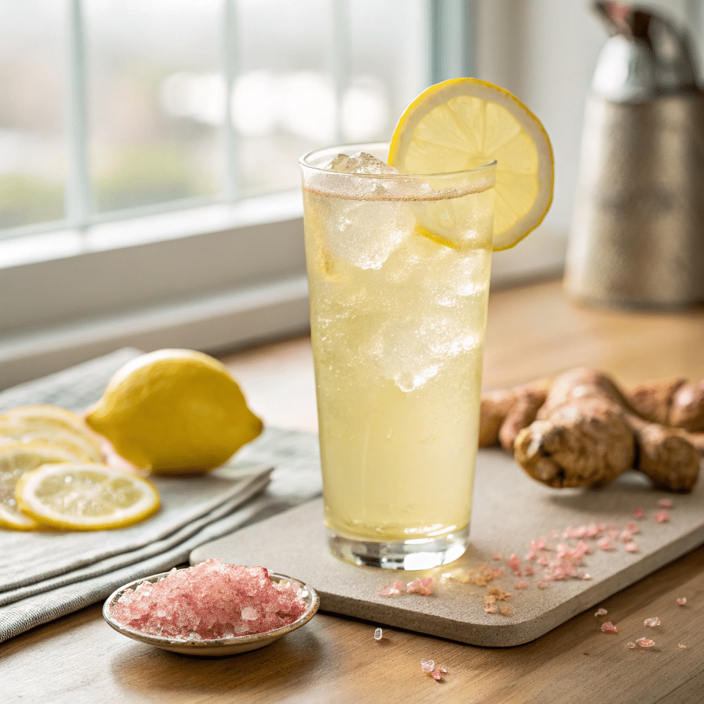 mounjaro for weight loss recipe drink in a tall glass