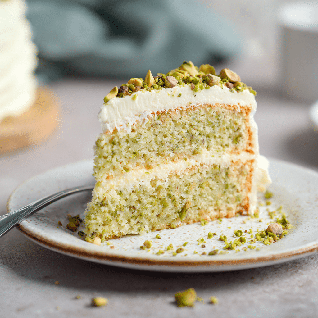 Pistachio Cake Mix Recipe: The Ultimate Moist Homemade Treat 7 pistachio cake mix recipe slice