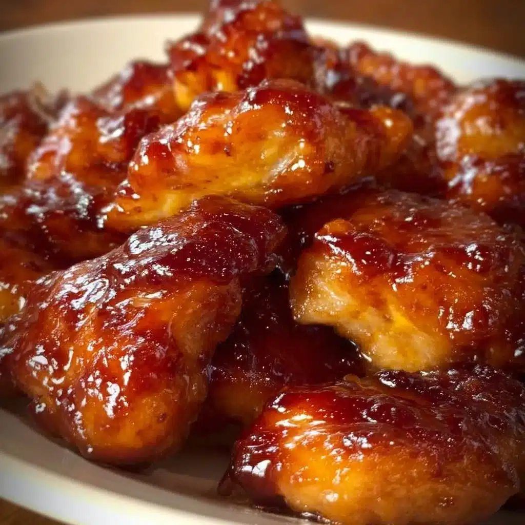 A plate of Sweet Hawaiian Crock Pot Chicken garnished with pineapple and green onions.